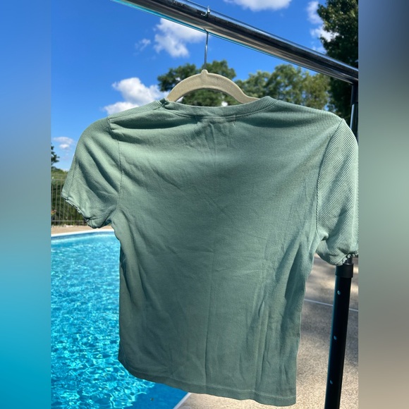 Urban Outfitters Top. Sage Green, Size S - Picture 3 of 4